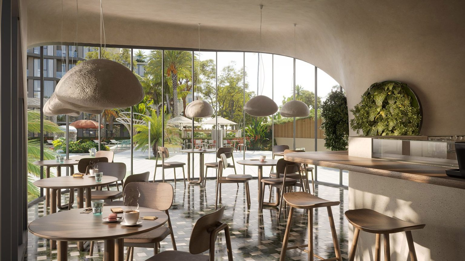 restauracja w kompleksie